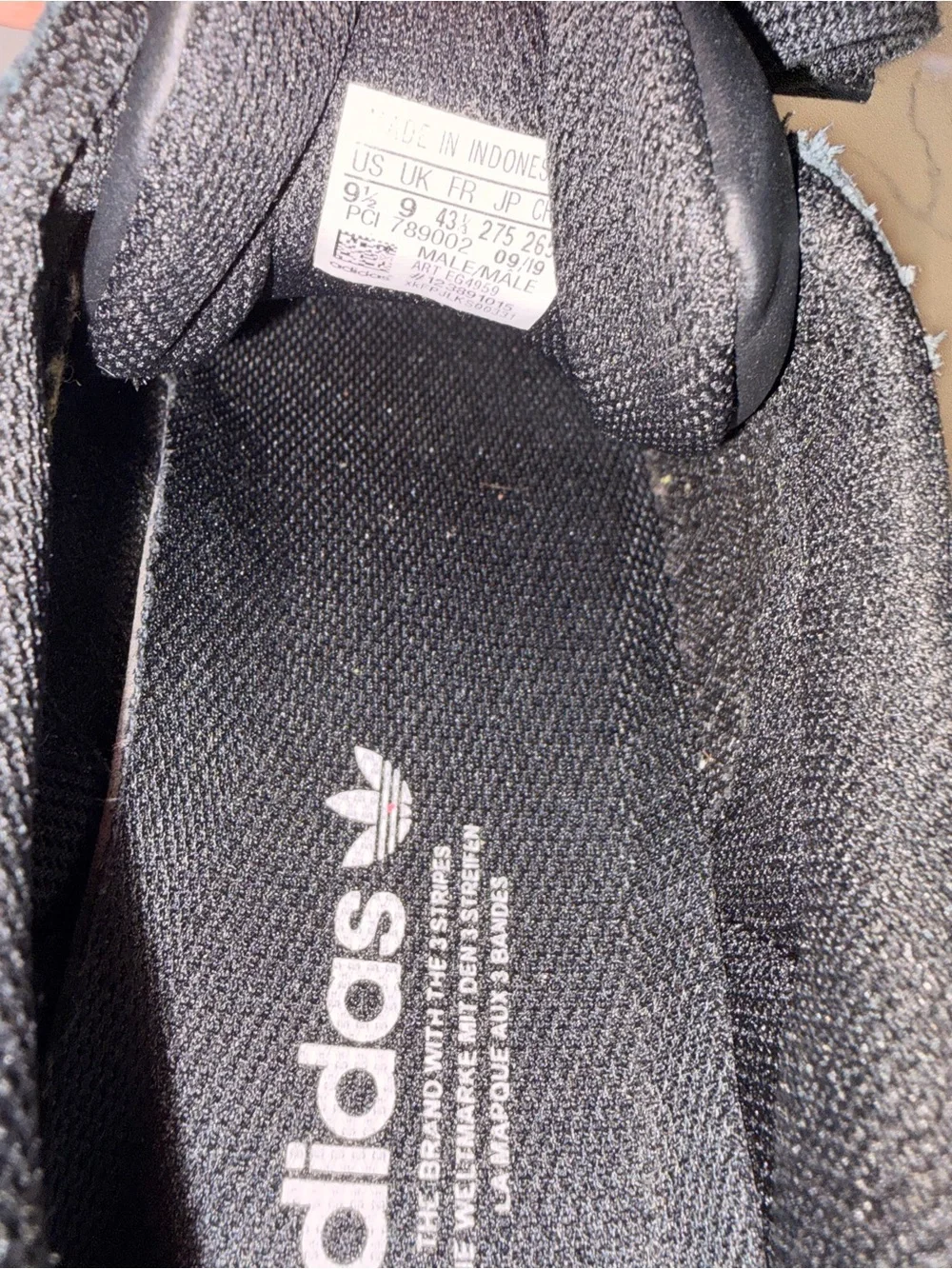 EUC Adidas Originals Superstar II Black White Men’s 9.5